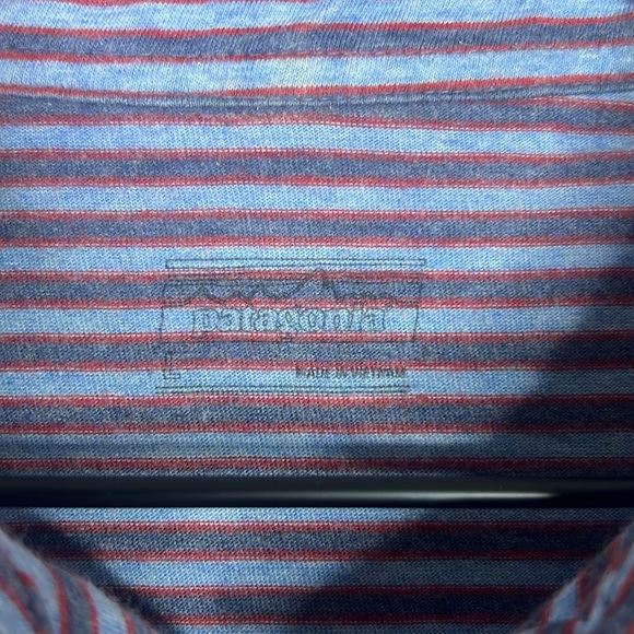 Patagonia Men’s Squeaky Clean Polo Shirt Blue Size Large - Picture 4 of 9